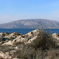 uitzicht op Samos